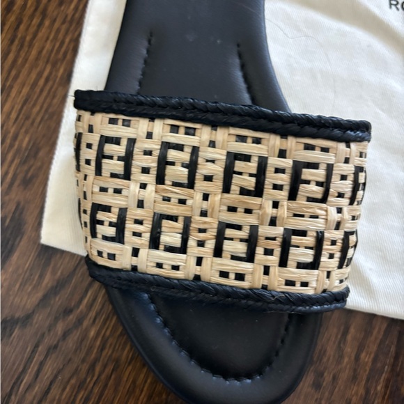 Fendi Raffia Sandals - Picture 4 of 4
